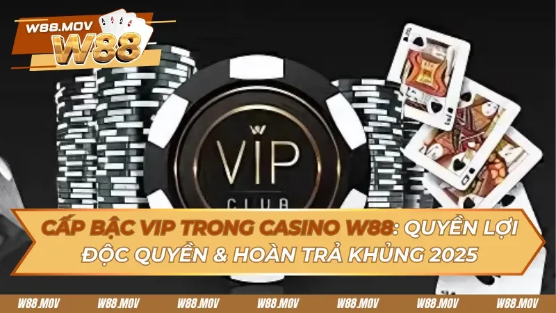 Cấp bậc VIP Trong Casino: Quyền Lợi Độc Quyền & Hoàn Trả Khủng 2026