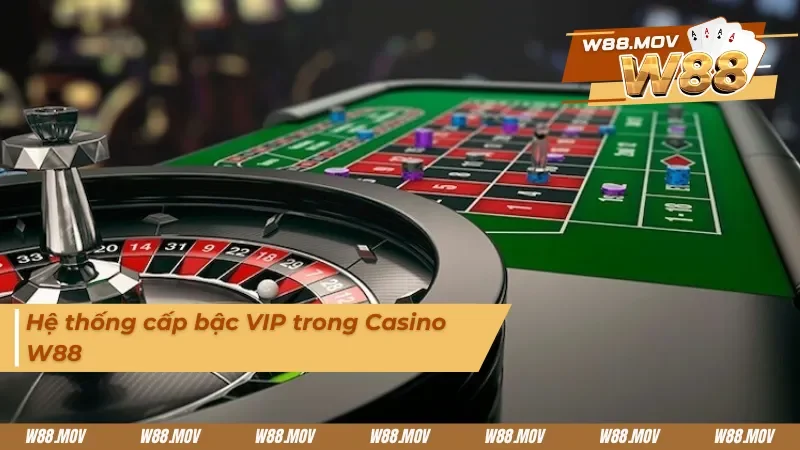 Khám phá hệ thống cấp bậc VIP trong Casino W88